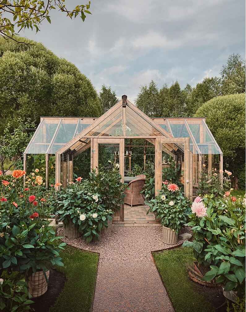Greenhouse with procurement materials, Spring 2026